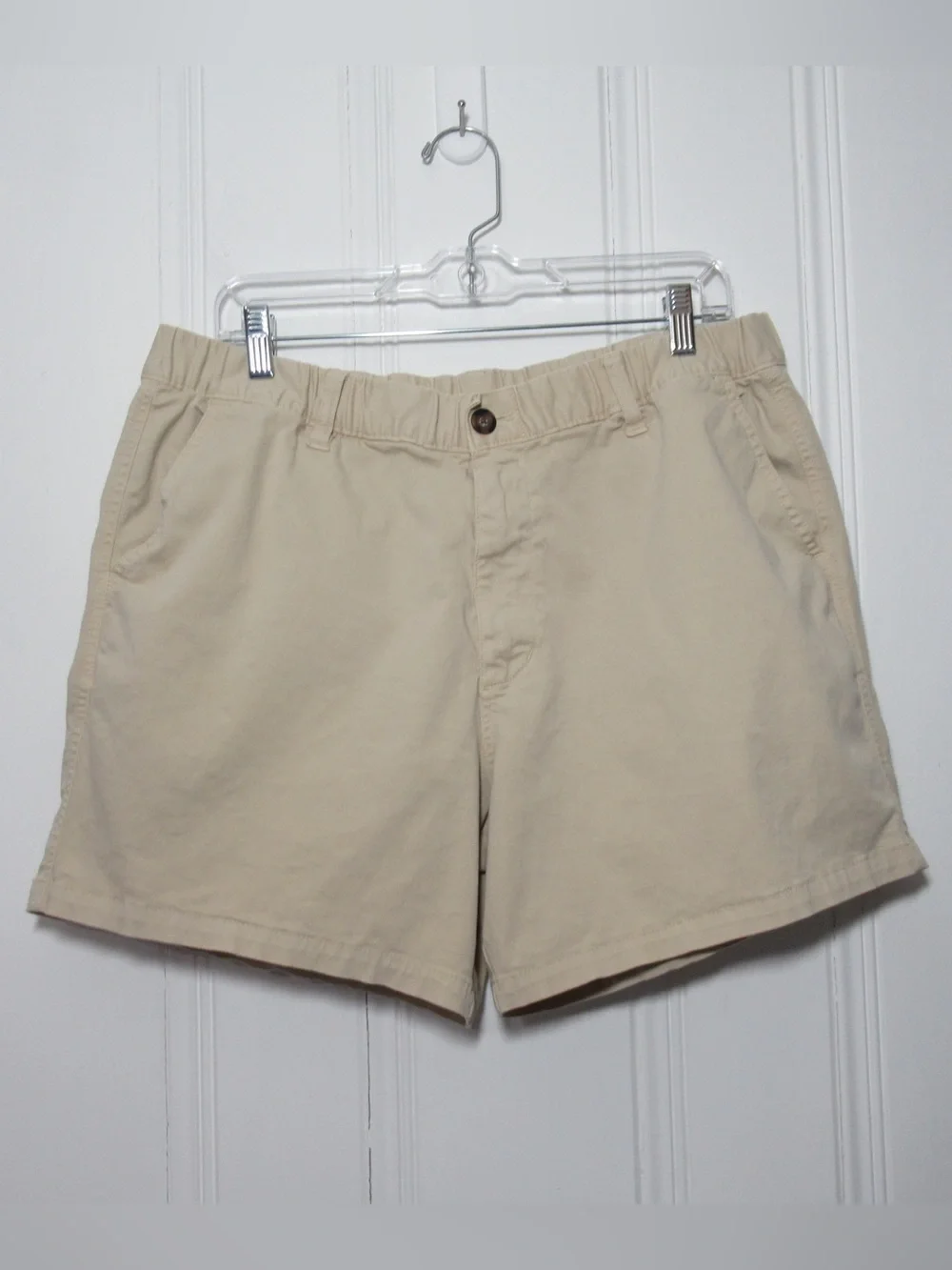 Bearbottom Men’s Tan Stretch Short Size XL 5.5 Inseam Neutral